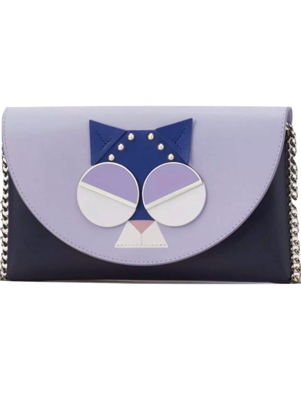 Kate Spade Spademals Smitten Kitten Chain Wallet/Purse